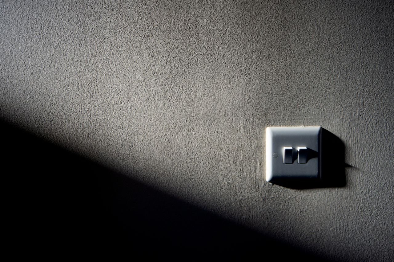 Lichtknop doet het niet meer