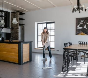 Vinyl vloeren schoonmaken